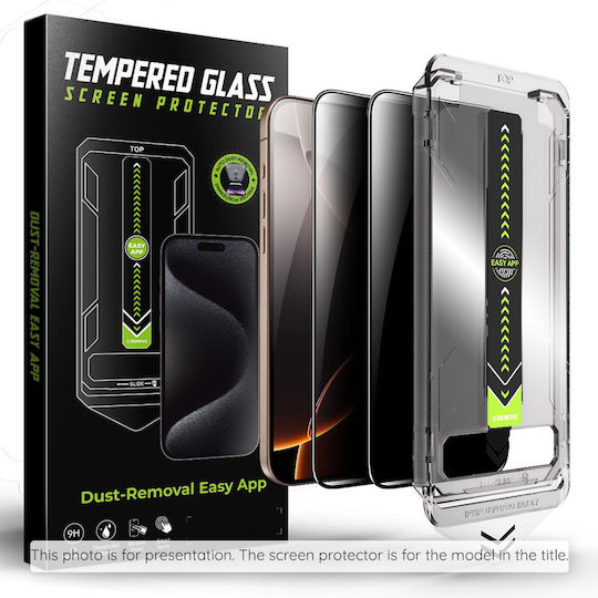 Techsuit Privacy Tempered Glass (Galaxy S25 FE)