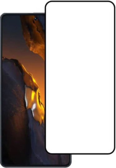 T-Max 3D 0.2mm Full Glue Tempered Glass Μαύρο (Poco F7 Ultra)