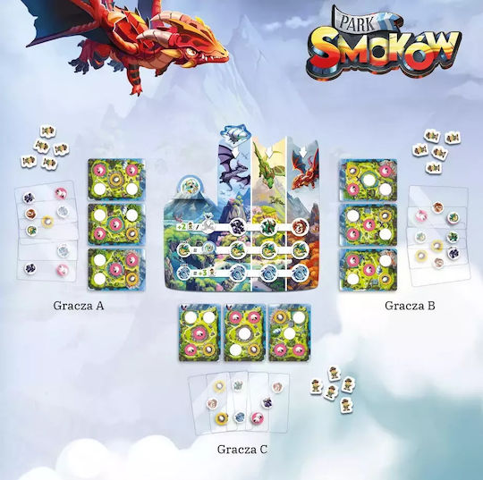 Board Game Dragon Park for 2-5 Players 8+ Years Old (PL) Nasza Ksiegarnia