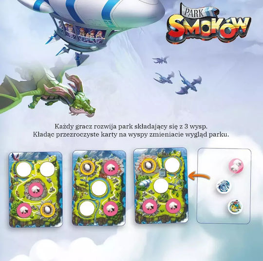Board Game Dragon Park for 2-5 Players 8+ Years Old (PL) Nasza Ksiegarnia