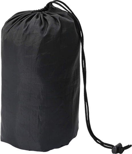 vidaXL Travel Pillow Velvet Black