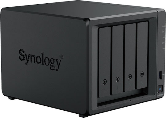 Synology DiskStation DS925+ NAS Tower με 4 θέσεις για HDD/M.2/SSD και 2 θύρες Ethernet