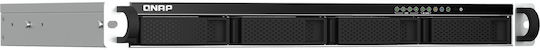 QNap TS-464eU NAS Rack με 4 θέσεις για HDD/M.2/SSD και 2 θύρες Ethernet