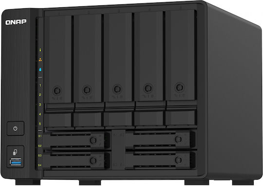 QNap TS-932PX-4G NAS Tower με 9 θέσεις για HDD/SSD και 2 θύρες Ethernet