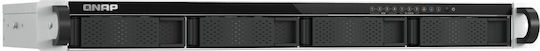 QNap TS-H765EU NAS Gestell mit 4 Steckplätzen für HDD/M.2/SSD und 2 Ethernet-Anschlüsse