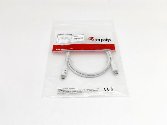 Equip USB 2.0 Kabel USB-C männlich - USB-C Weiß 1m (128361)