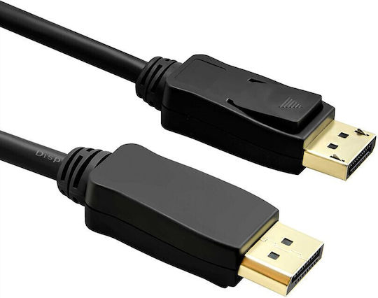 Cable Roline Value 11.99.5813 From Dp M To Dp M 5m Black