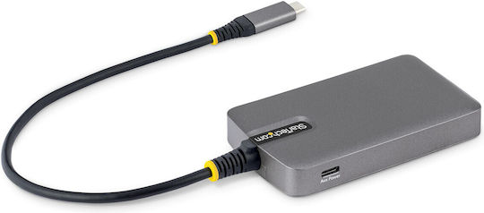 StarTech Hub 4 Θυρών USB 2.0 με σύνδεση USB-C