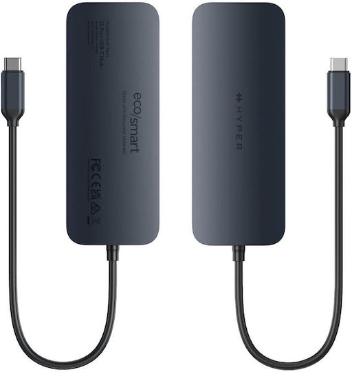 Targus USB-Hub 10 Anschlüsse USB 3.2 mit Anschluss an einen Computer USB-C Ethernet