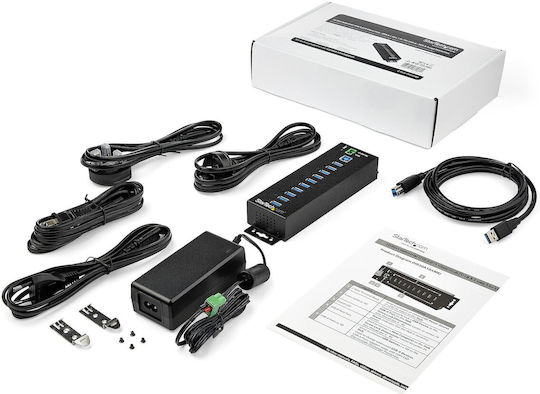 StarTech USB Hub 10 Ports USB 3.0 with USB-A Connection