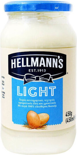 Hellmann's Light Mayonnaise 450ml 1cm
