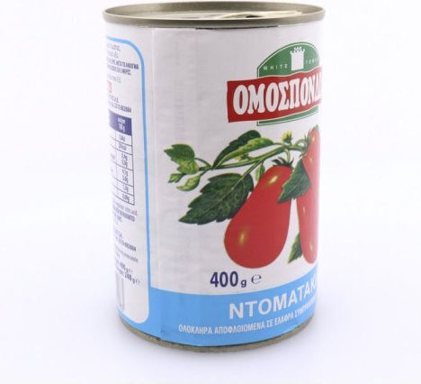 Omospondia Whole Peeled Tomatoes Peeled Tomato 400gr