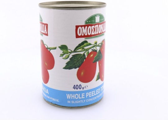 Omospondia Whole Peeled Tomatoes Peeled Tomato 400gr
