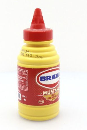 Brava Πικάντικη Καυτερή Μουστάρδα 250gr