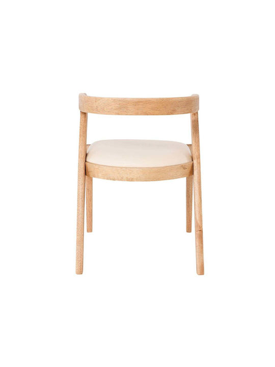 Avery Scaune Sala de mese Natural, Ecru 2buc 50x55x72buc