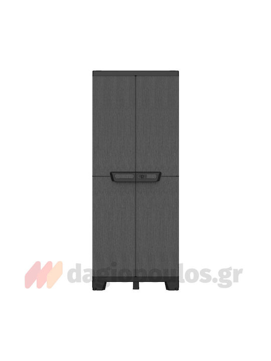 Δίφυλλη Ντουλάπα Πλαστική 68x39x170εκ.