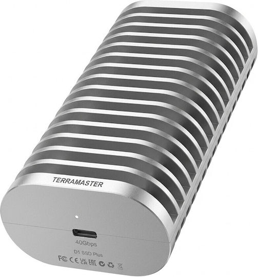 TerraMaster Θήκη για Σκληρό Δίσκο M.2 SATA III NVME με σύνδεση Thunderbolt / USB 3.2
