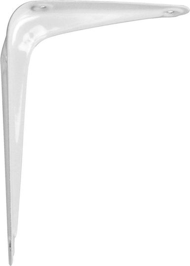 Amig Metallic Corner Shelf White 125x100mm 28954