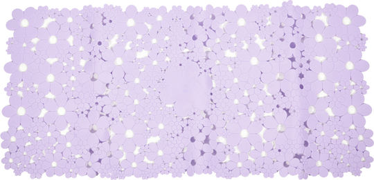 Dimitracas Fiore Pal Colors Rutschfeste Badematte Lila 34x74εκ.