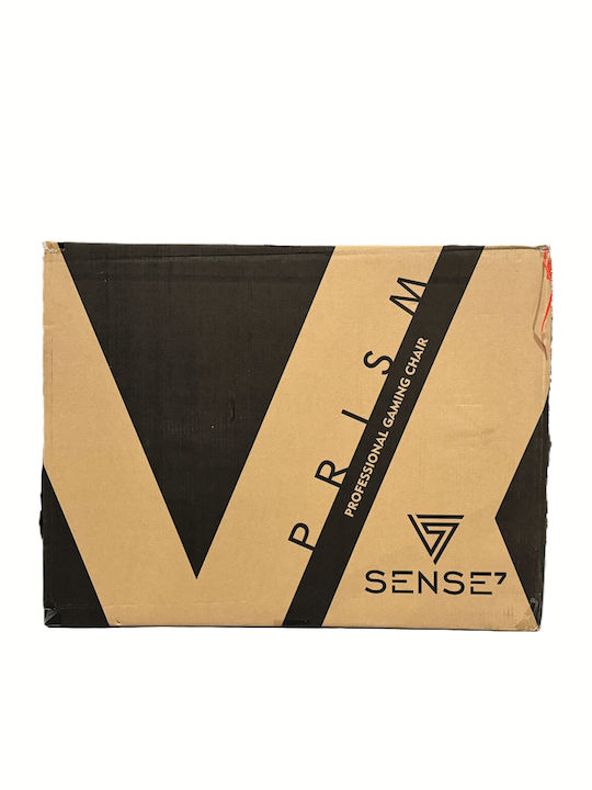 SENSE7 Prism Fabric Fabric Gaming Chair Black / Red