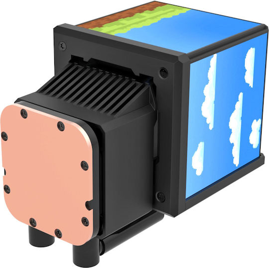 Thermaltake MINECUBE 360 Ultra AIO Υδρόψυξη AIO CPU με 3 Ανεμιστήρες 120mm και ARGB Φωτισμό