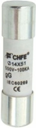 Safety Cylindrical Ceramic Fast-Bow 14x51mm 6A (01.165.0042) 10pcs