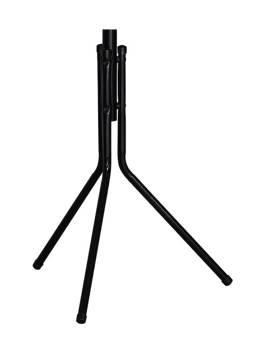 Leon Metal Coat Rack Black 42x42x167cm