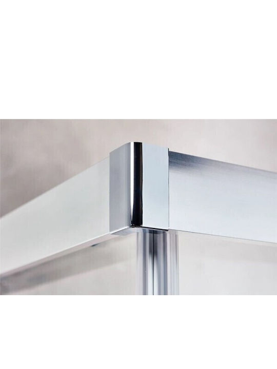 Shower Set Brass Construction 30 Cm X 20 Cm Top Spray Adjustable Height 80-100 Cm Wall Mount Installation Single Handle