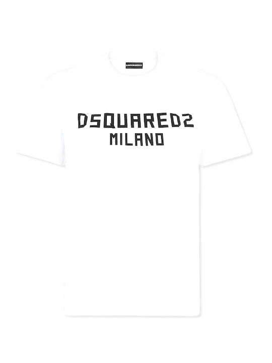 Γυναικείο T-shirt Λευκο-μαυρο