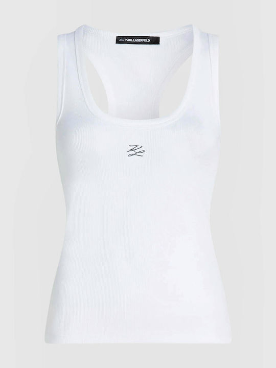 Γυναικεία Αθλητική Μπλούζα Αμάνικη White
