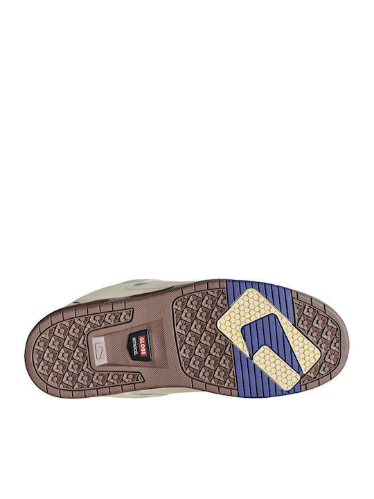 Sabre Sneakers Antique White / Blue