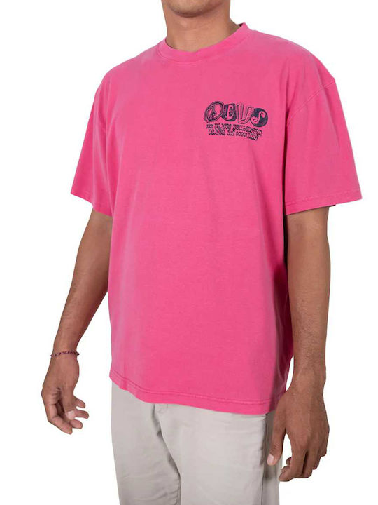 Deus T-shirt Ροζ