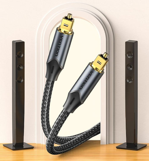 Vention Optical Audio Cable TOS male - TOS male Μαύρο 5m (BAVBJ)