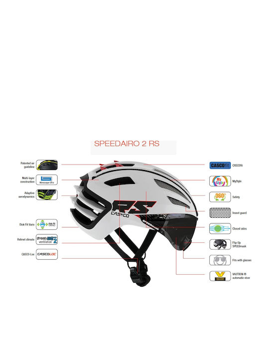 Casco Speedairo 2 Κράνος Ποδηλάτου Δρόμου Casco Speedairo 2 Κράνος Ποδηλάτου Δρόμου