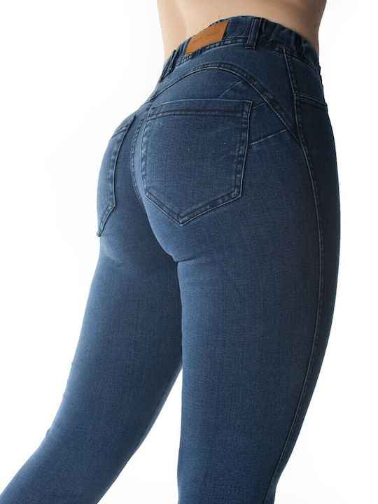 Women's Jean Trousers Push Up in Slim Fit