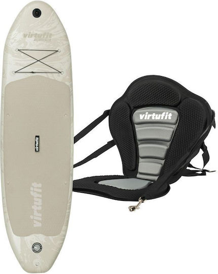 Virtufit Cruiser 305 Inflatable SUP Board Kayak with Length 3.05m Sand Beige