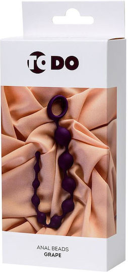 Todo Grape Πρωκτικές Μπίλιες Σετ Μωβ