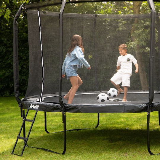 Virtufit Trampolină În aer liber Diametru 251cm cu Net