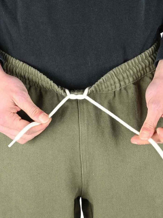 Мъжки Панталон Relaxed Fit Зелен