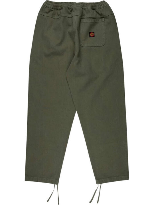 Мъжки Панталон Relaxed Fit Зелен
