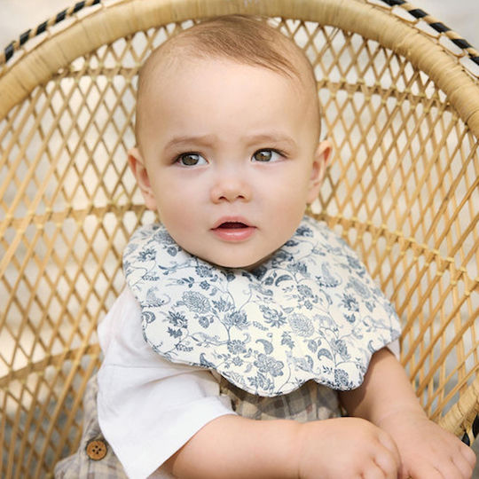Elodie Details Σαλιάρα Υφασμάτινη με Κουμπί Garden Leo