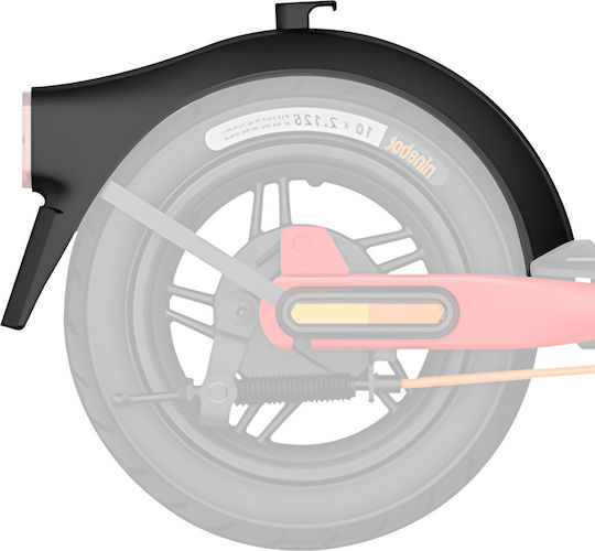 Avizar Replacement Rear Fender Scooter Ninebot D28 D38 F40e Black