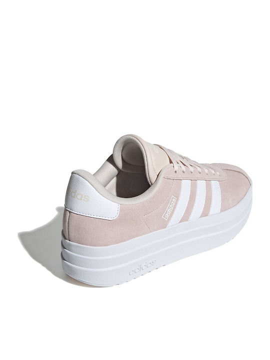 Vl Court Bold Damen Flatforms Sneakers Pink
