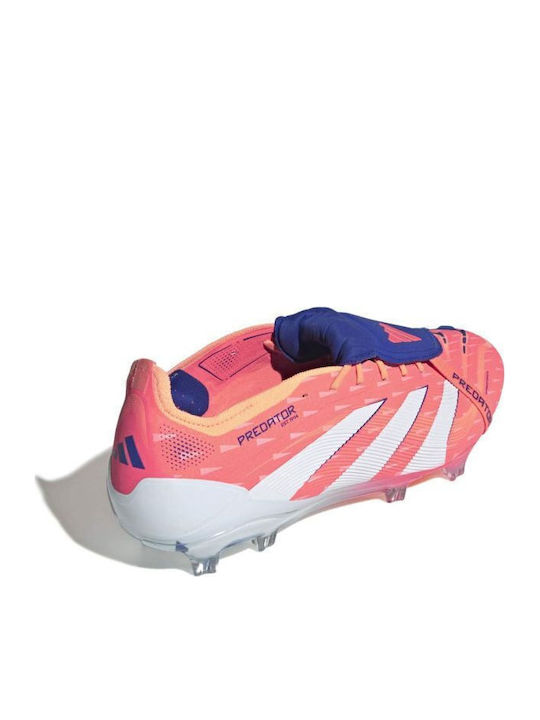 adidas Predator Elite Football Shoes with Cleats Orange