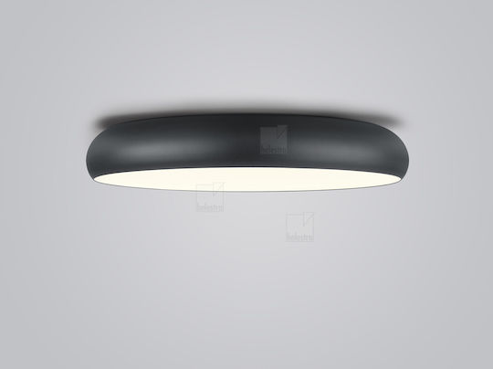Helestra Deckenleuchte 54cm Schwarz mit Integrierter LED