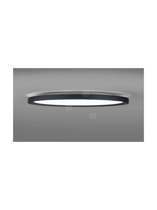 Helestra Deckenleuchte 33cm Schwarz mit Integrierter LED