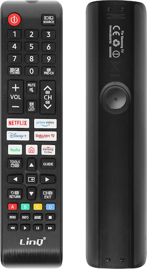 Linq Universal Remote Control Samsung Tvs 8m Range Black
