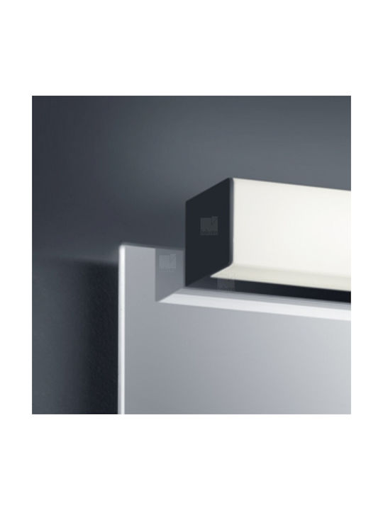 Helestra Modern Lamp Bathroom with Integrated LED and Warm White Light Black 4cm