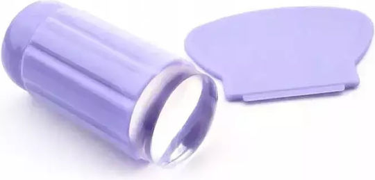 W&d Nail Stamp – Σφραγίδα Σιλικόνης Σχέδια Νυχιών Μωβ