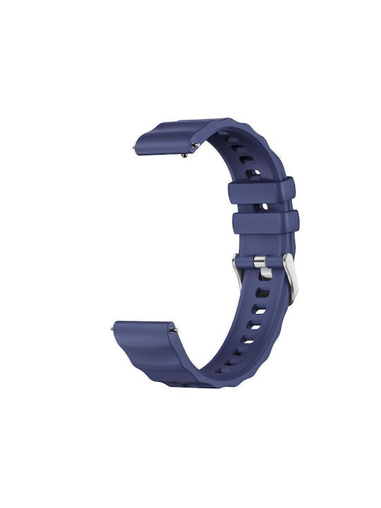 Μονόχρωμο Λουράκι Σιλικόνης Huawei Watch Gt 6 41mm Gt 5 41mm Gt 4 41mm Ασημί Αγκράφα Μπλε Μονόχρωμο Λουράκι Σιλικόνης Huawei Watch Gt 6 41mm Gt 5 41mm Gt 4 41mm Ασημί Αγκράφα Μπλε